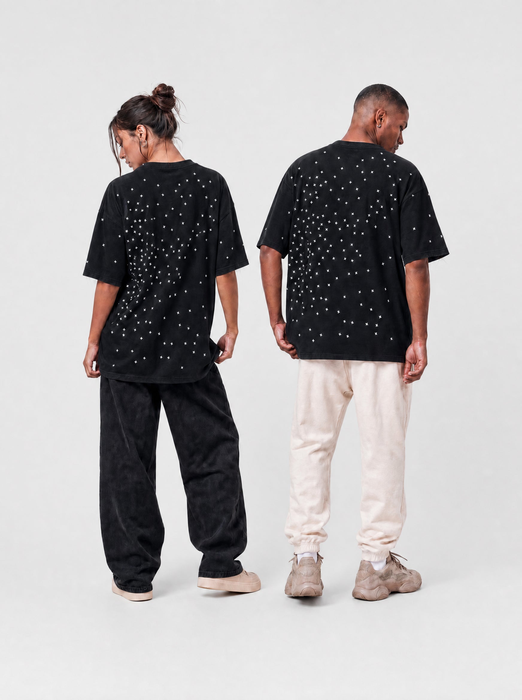 T-Shirt Oversized Fit Unisex "Prime" Black