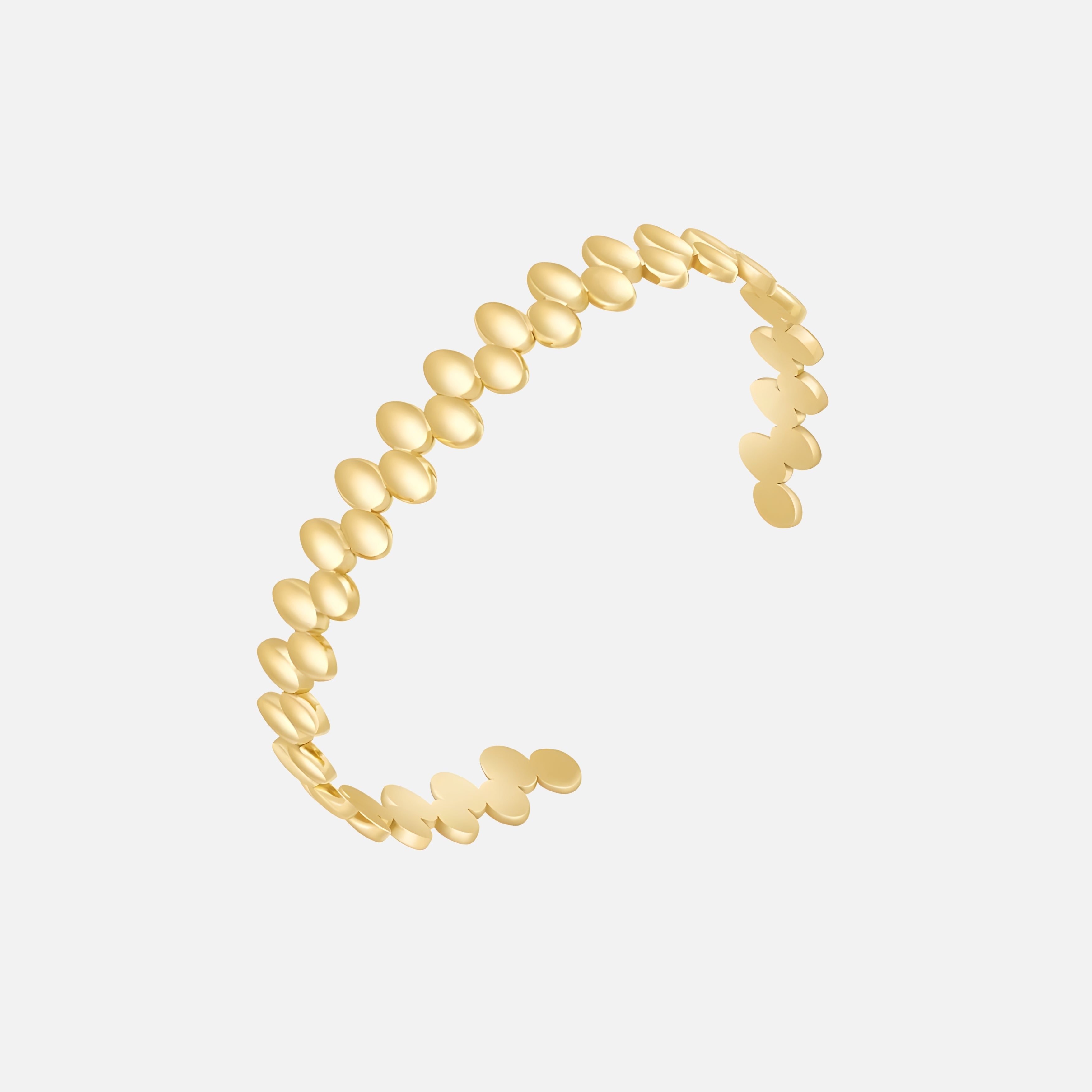 Aura Gold Cuff Bracelet