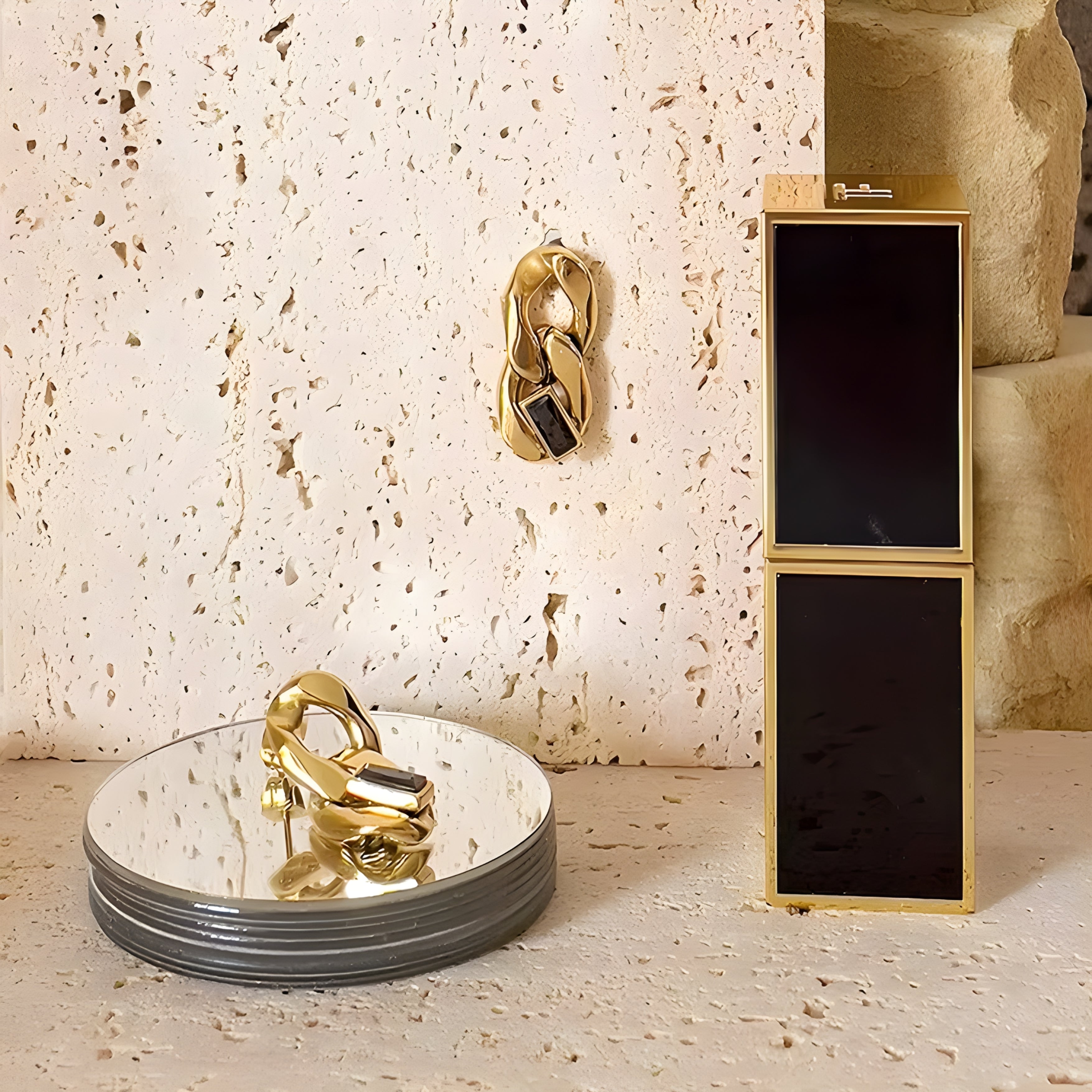 Black Zircon Earrings