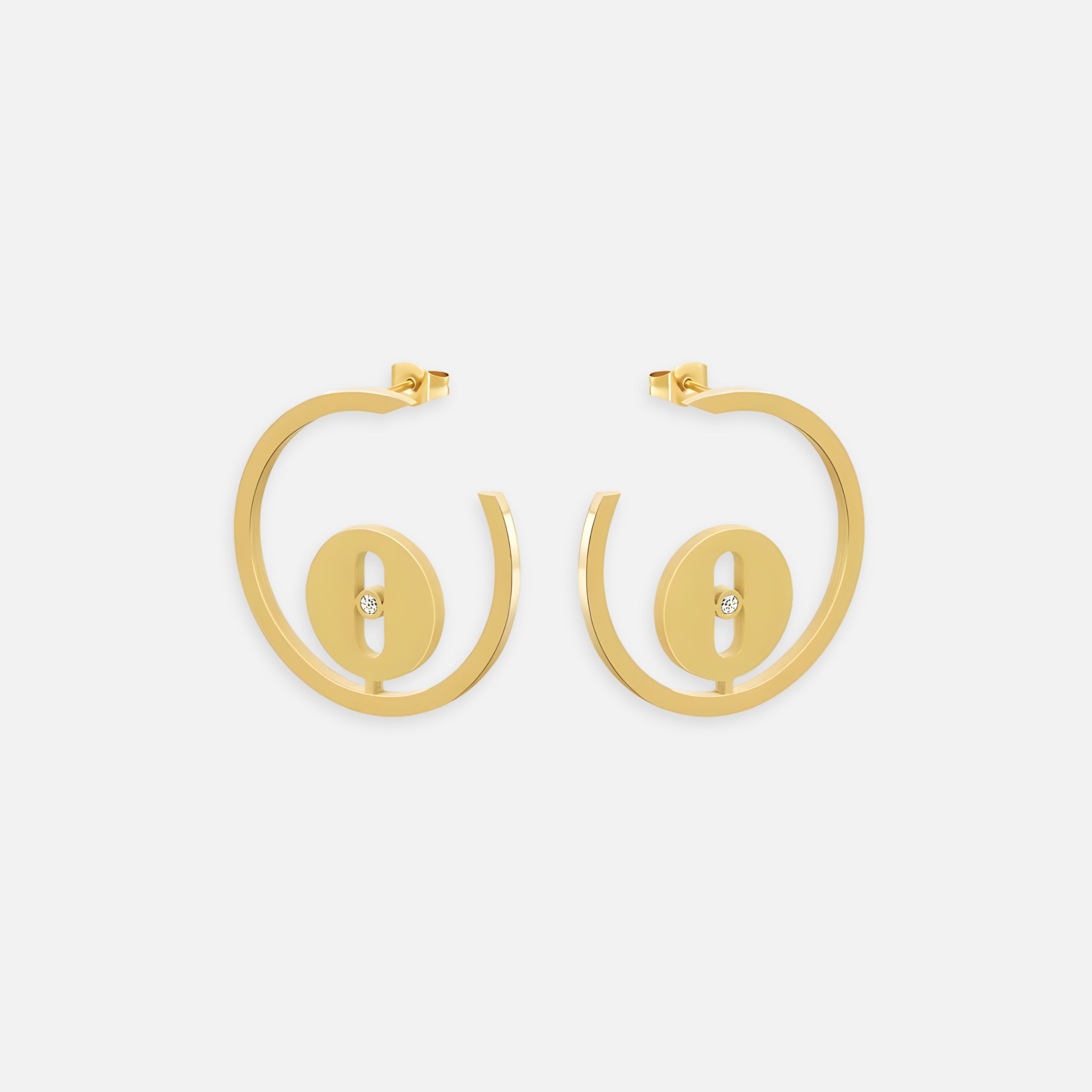 Orbita Gold Earrings