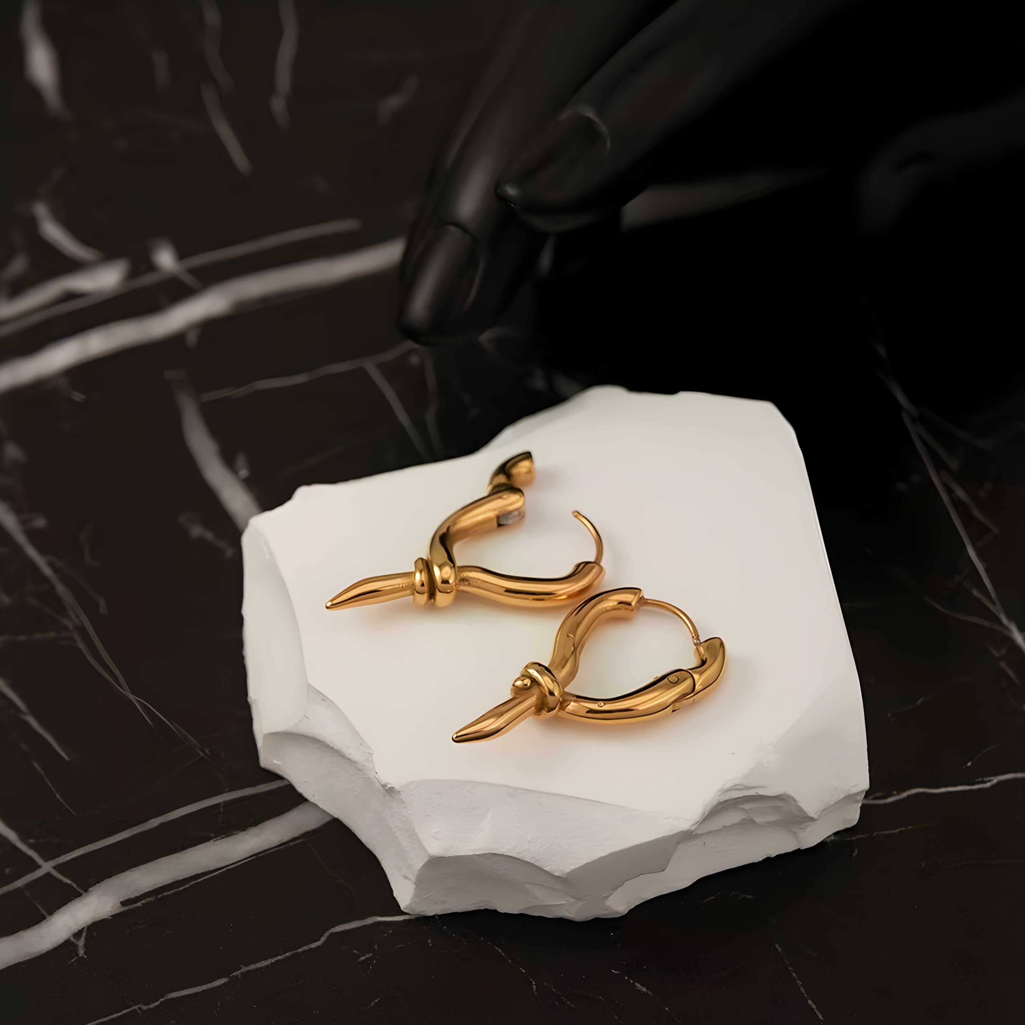 Knotta Twist Knot Hoops Earrings