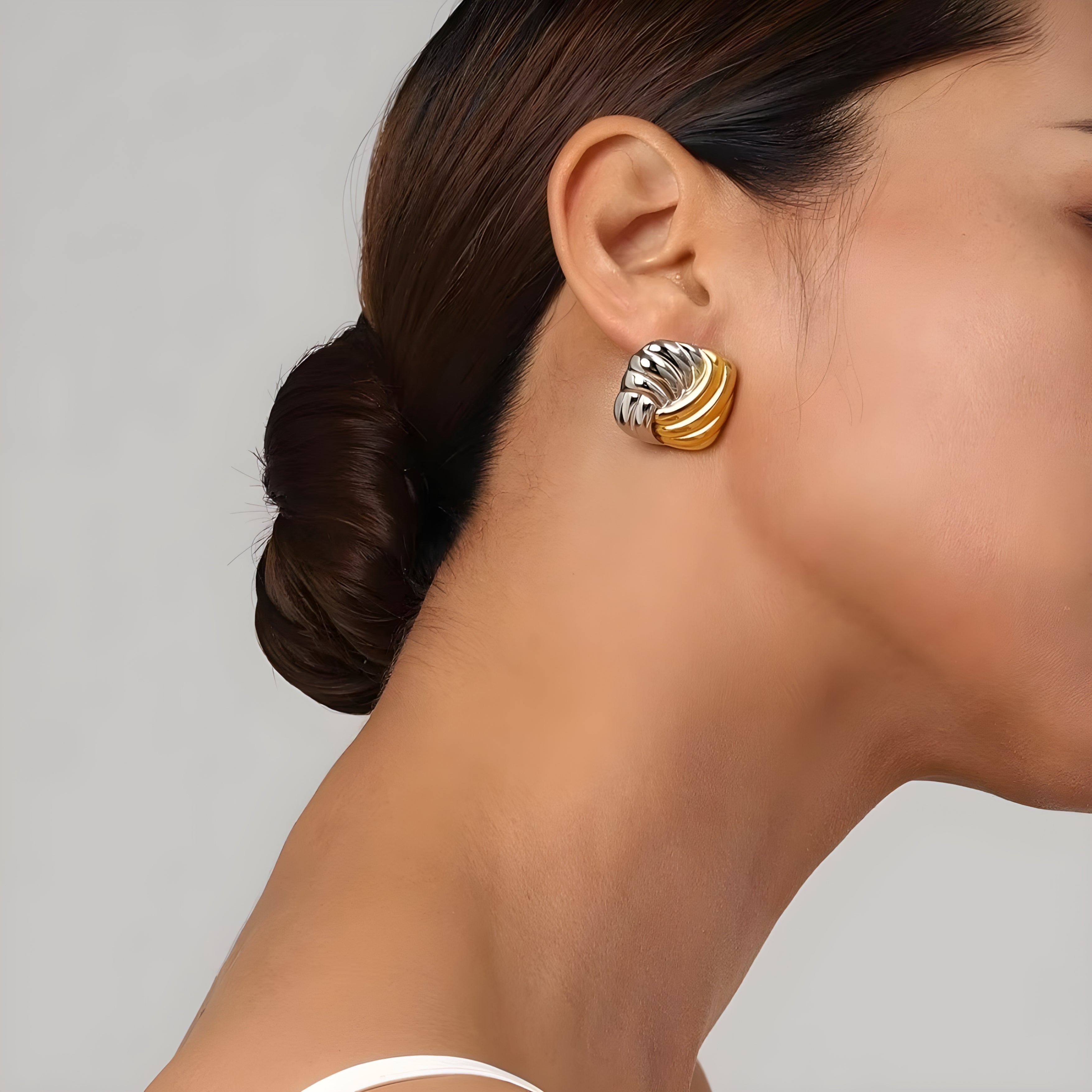 Nerva Twisted Knot Earrings