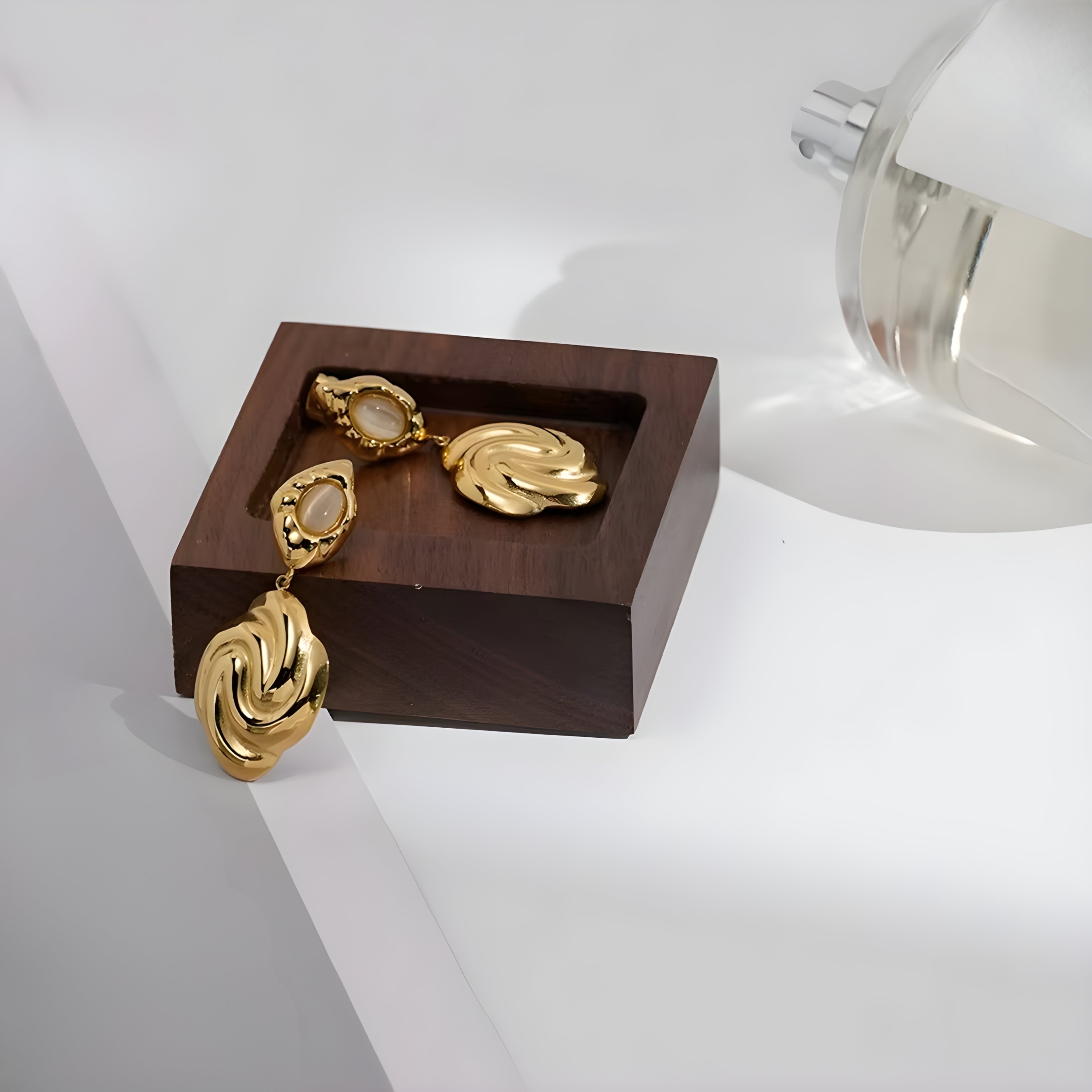 Whirl Dangle Earrings