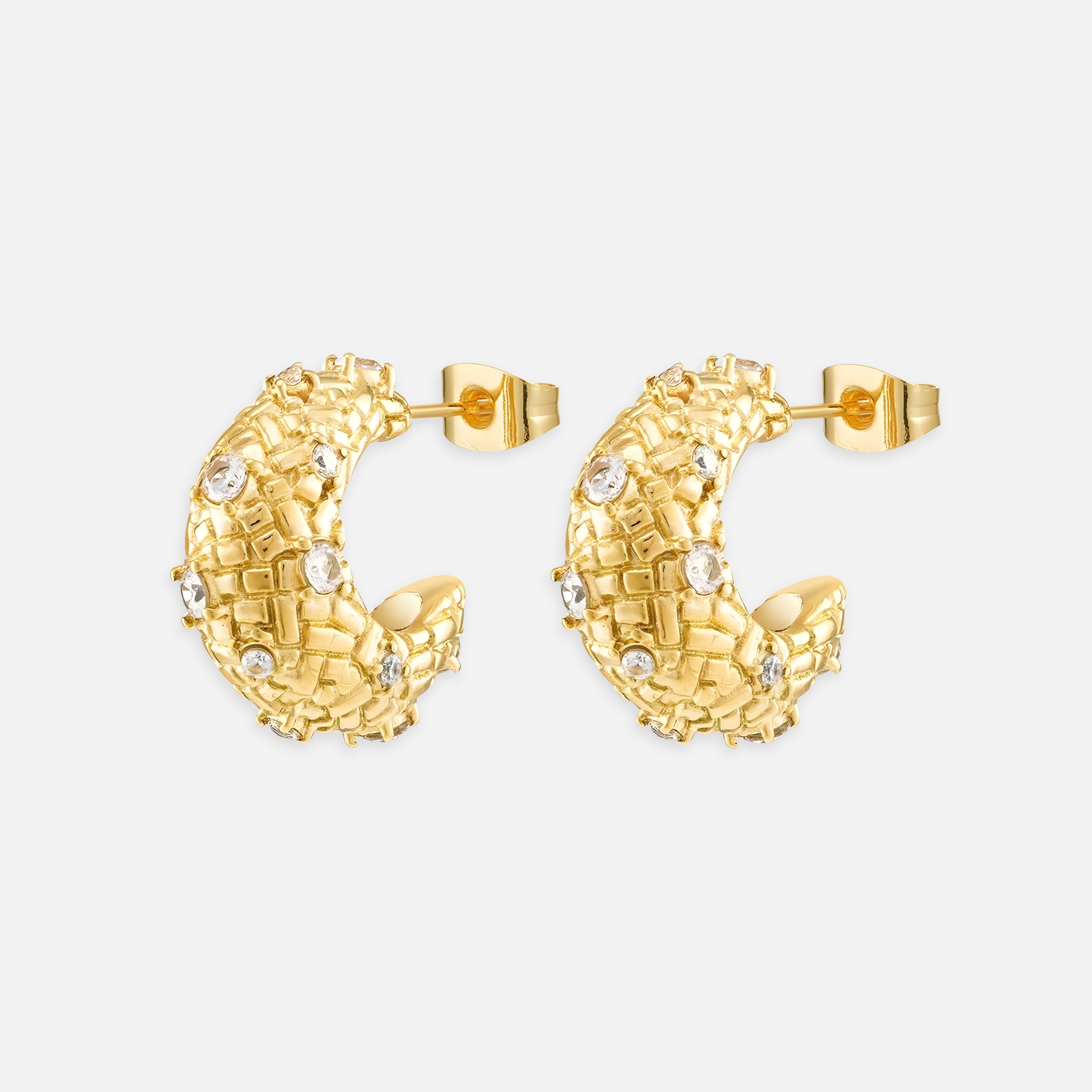 Astra Hoops Earrings