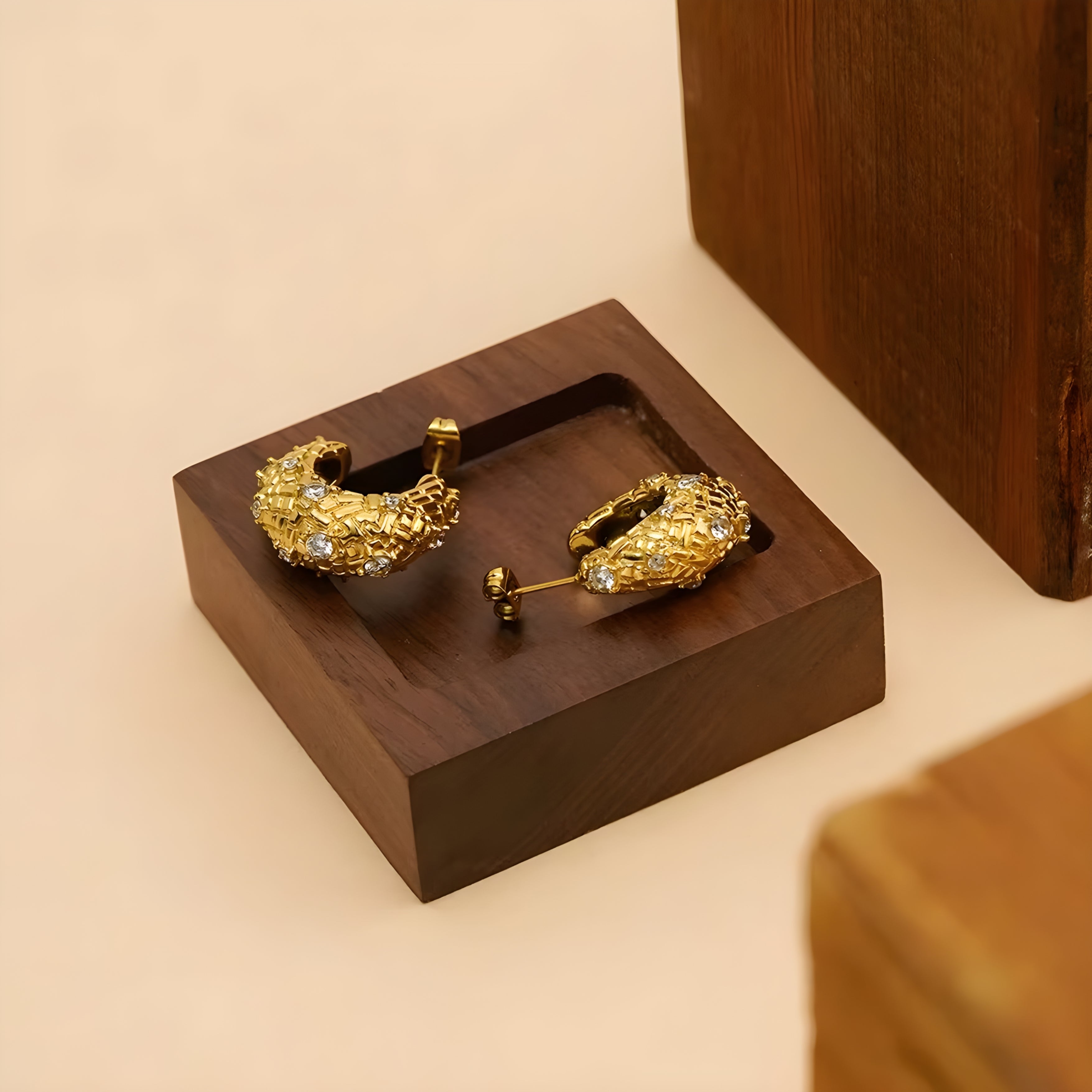 Astra Hoops Earrings