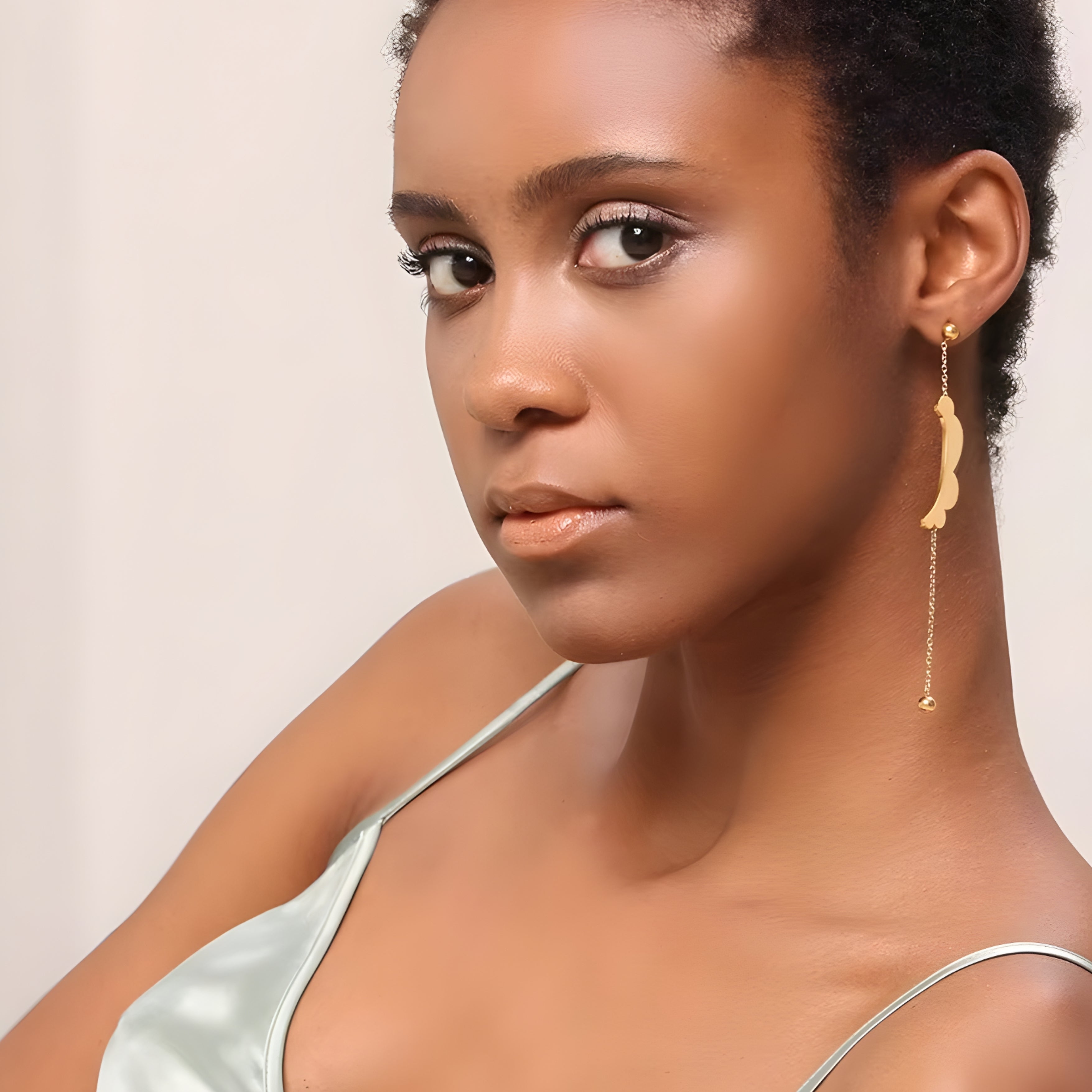 Nimbus Wing Drop Earrings