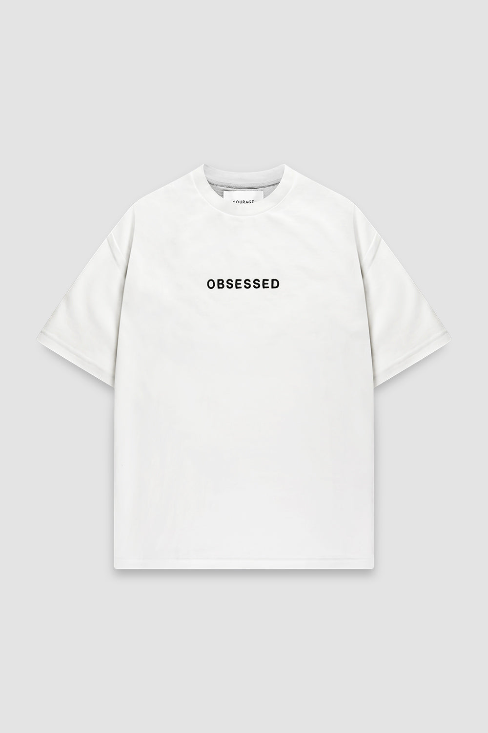 T-Shirt Oversized Fit Unisex "Impact" White