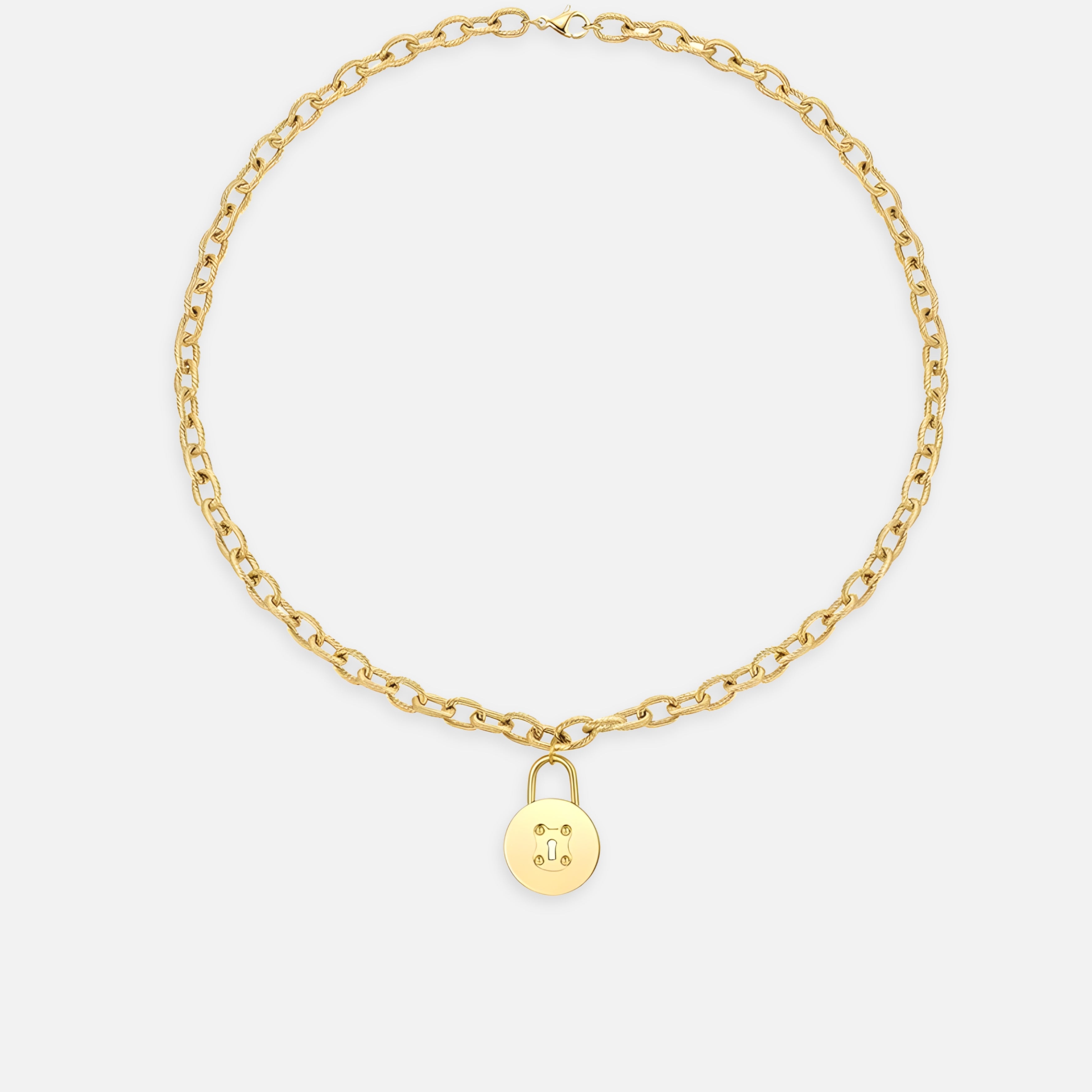 Taylor Lock Necklace