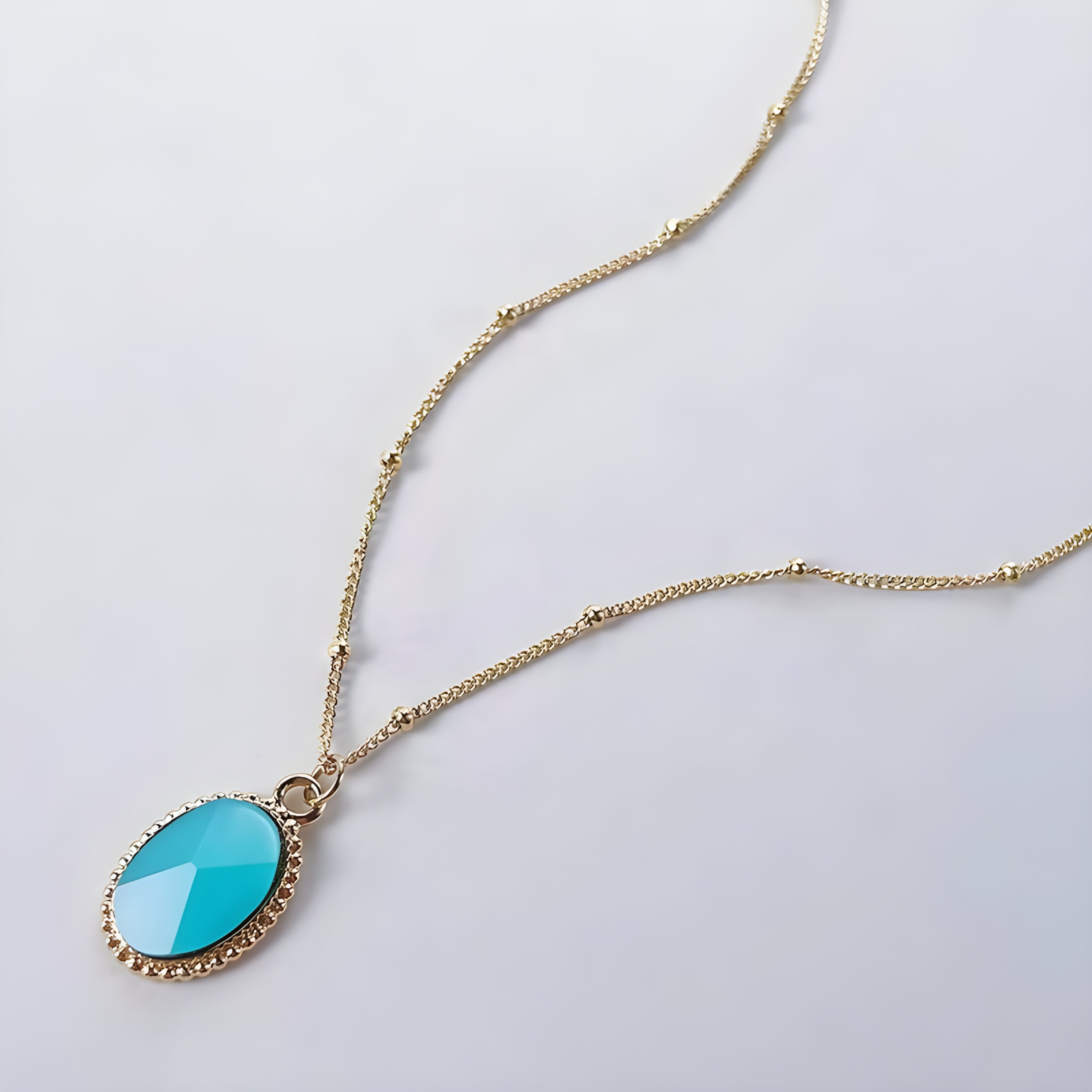 Ocean Chain Gold Necklace