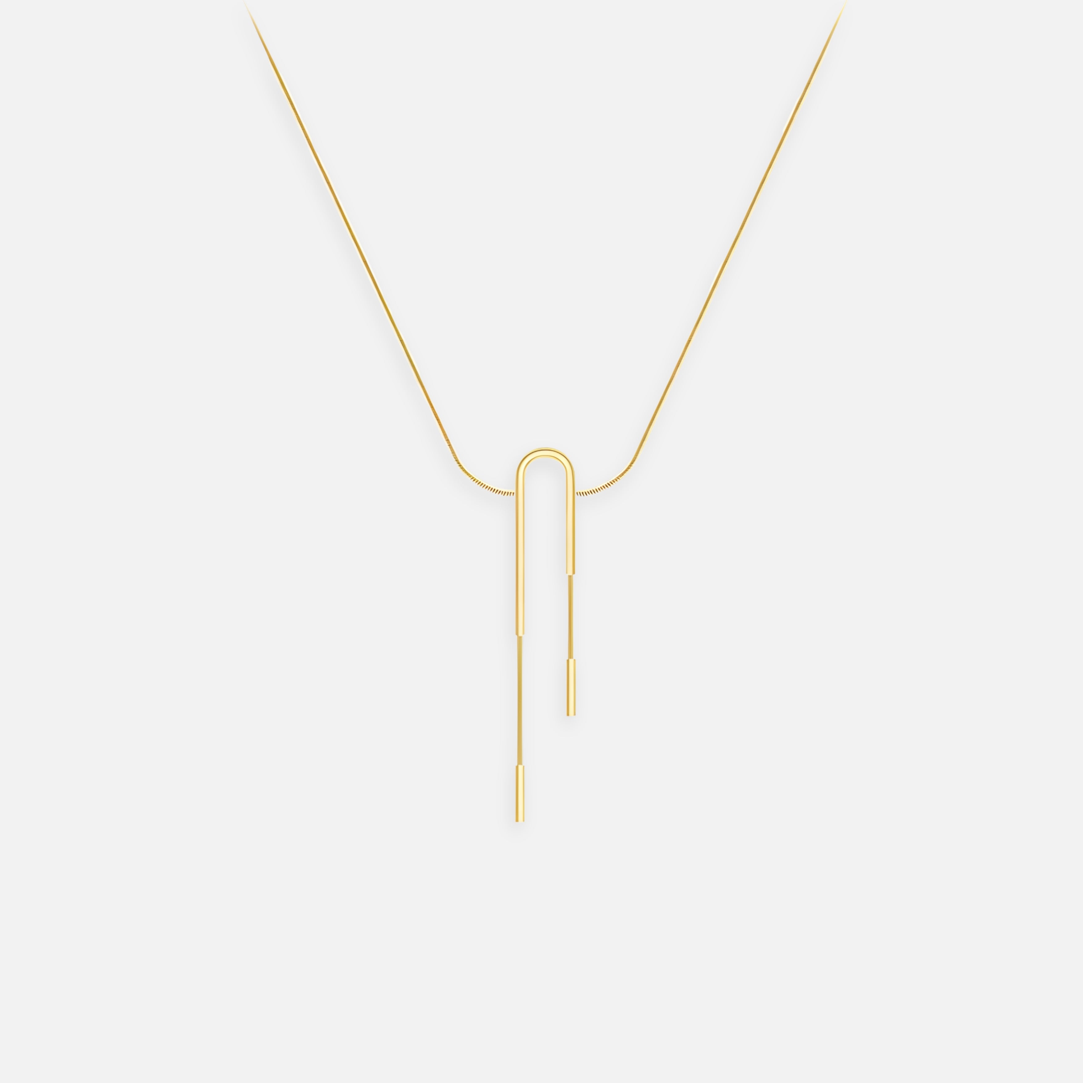 Lynx Gold Necklace