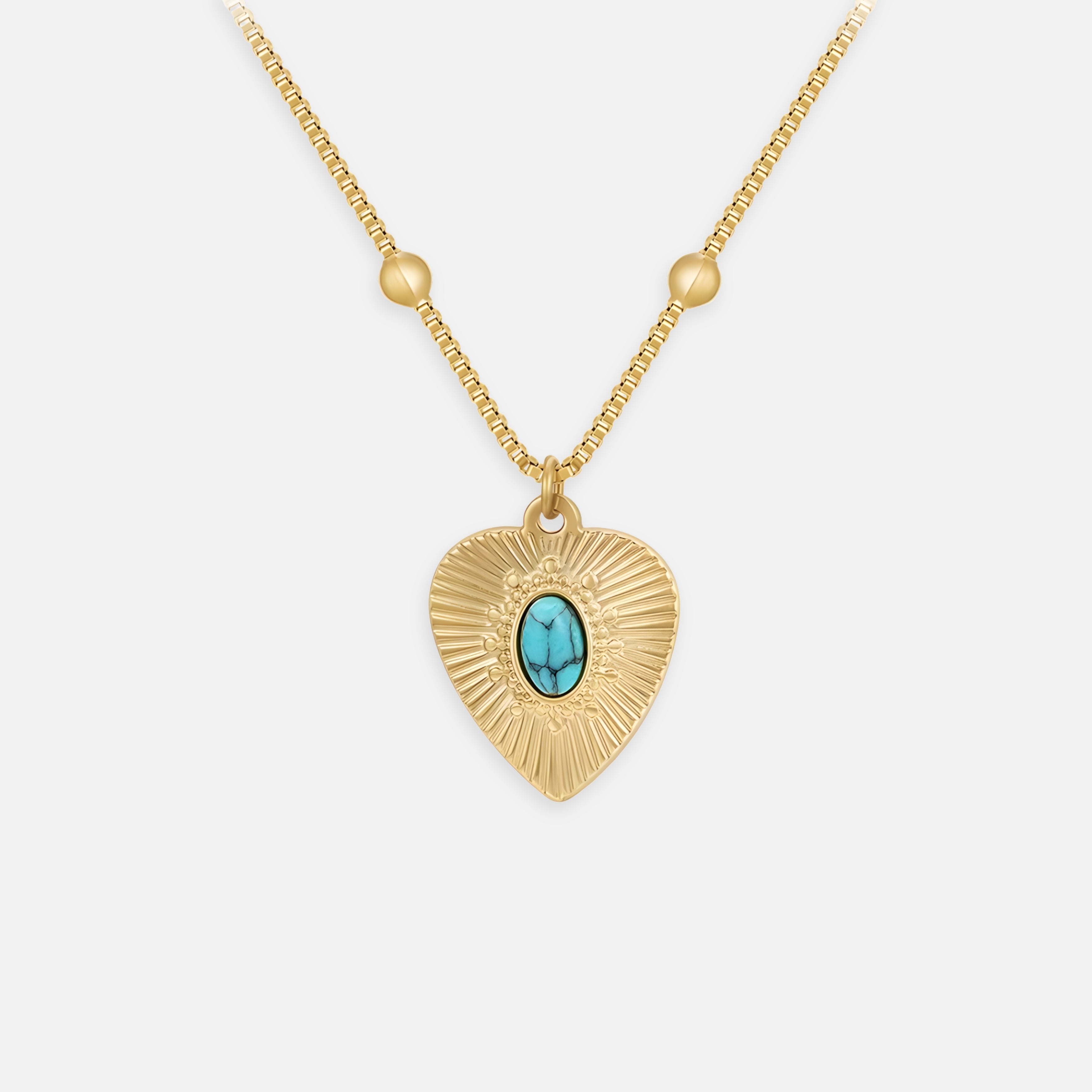 Heart Stone Necklace