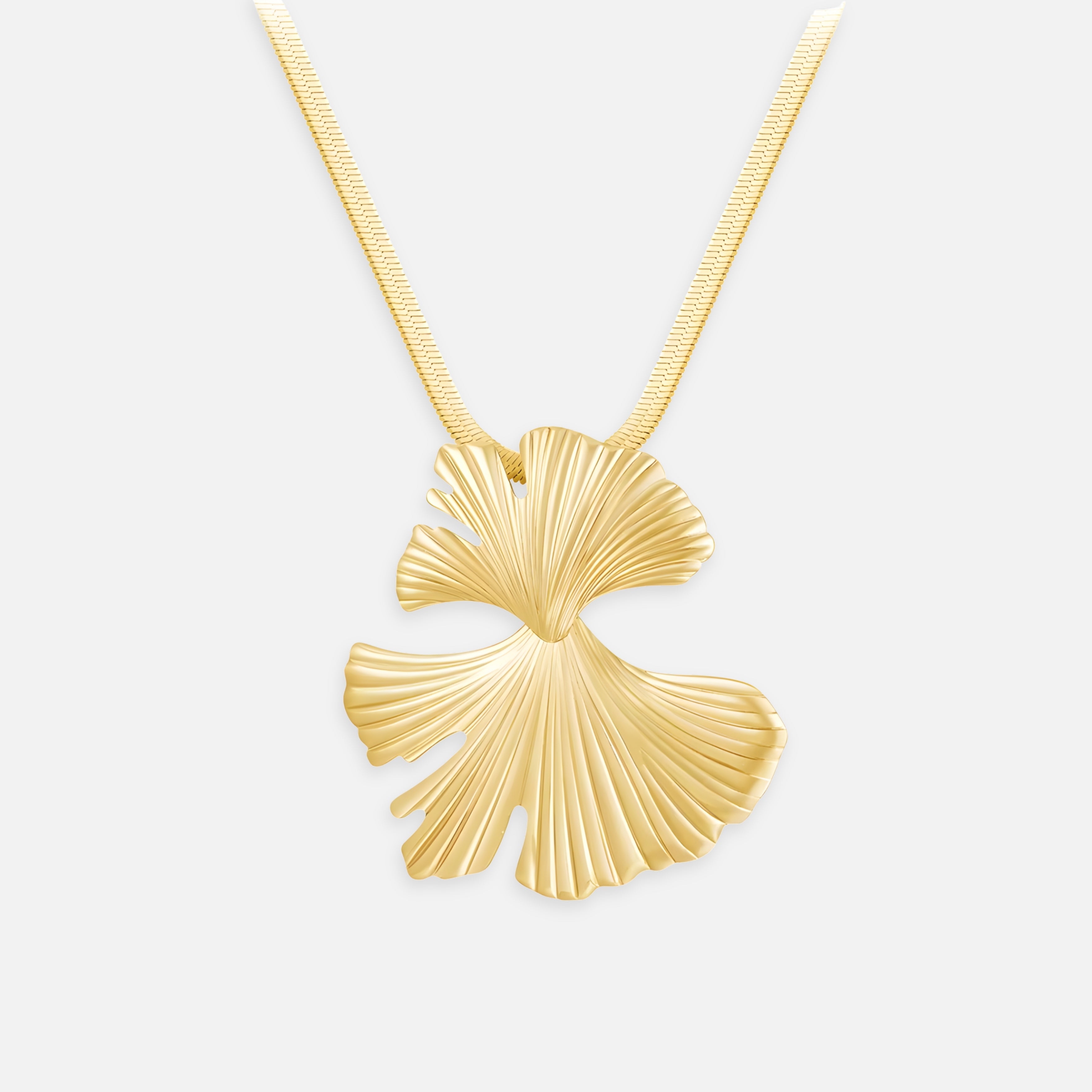 Flourish Snake Chain Necklace