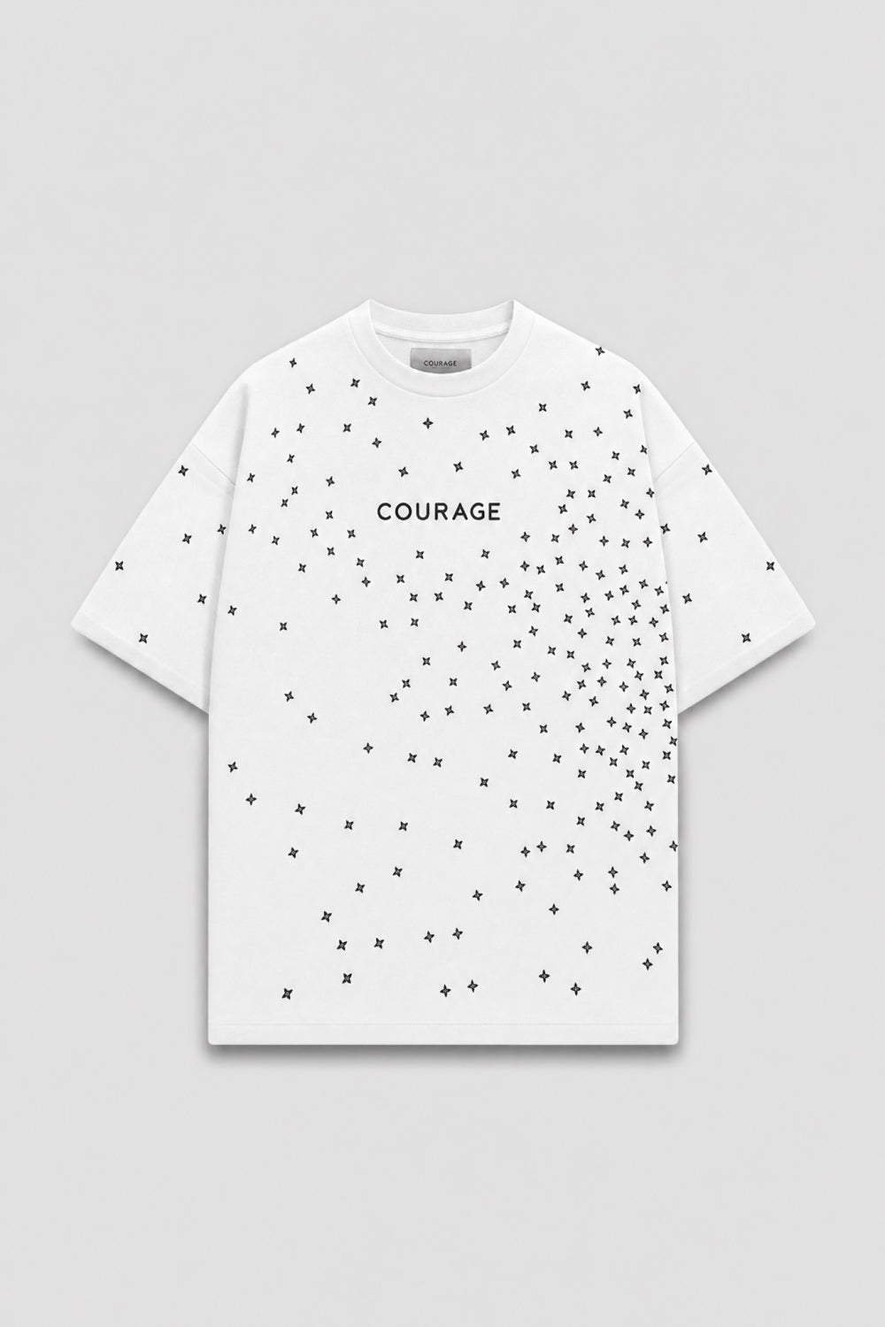 T-Shirt Oversized Fit Unisex "Prime" White