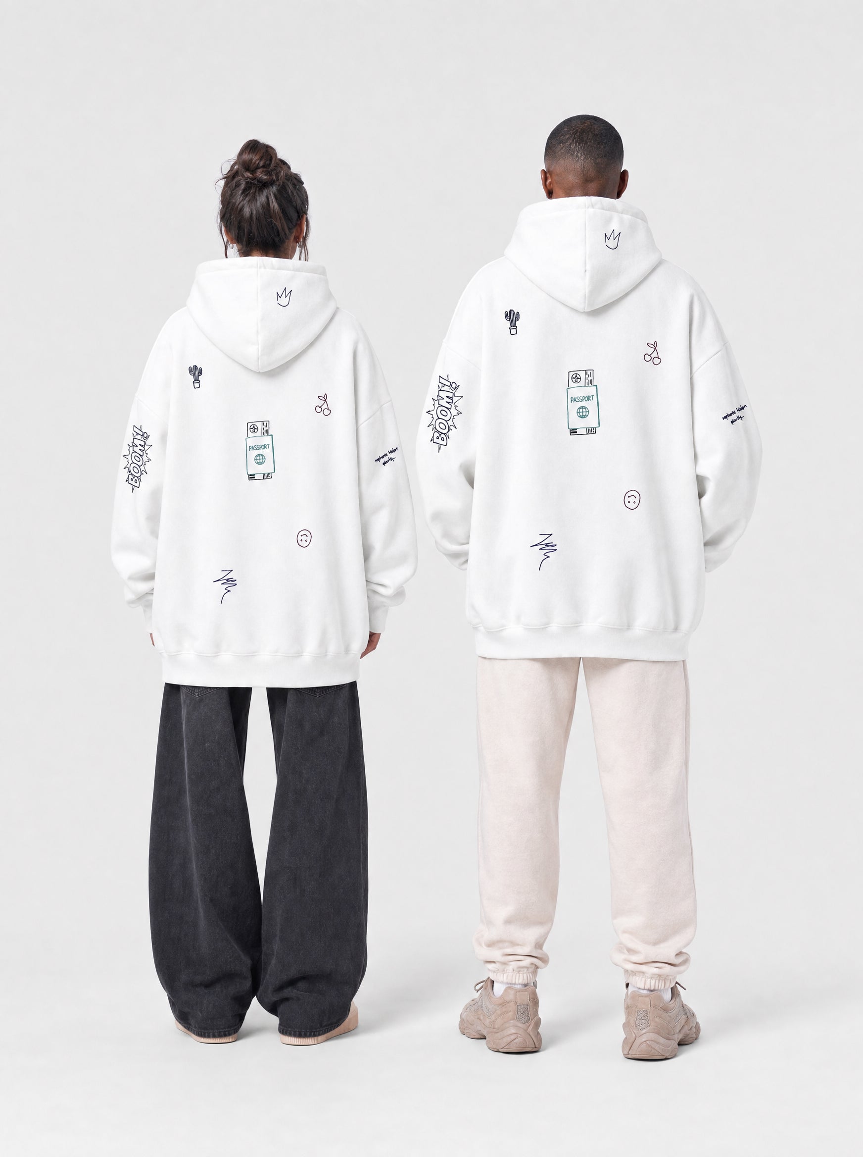 Baggy Hoodie Oversized Fit "Essence"