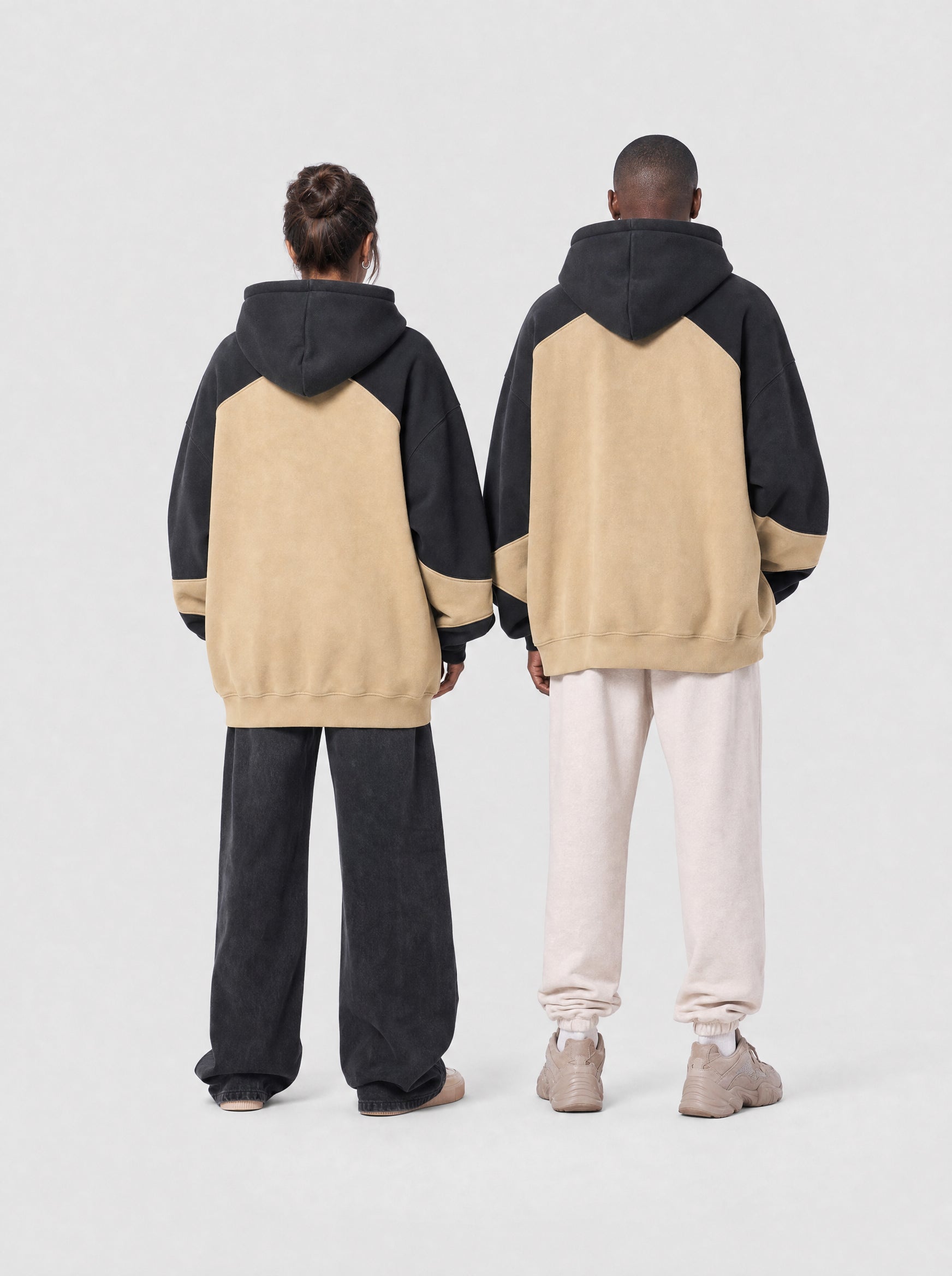 Baggy Hoodie Oversized Fit "Duality"