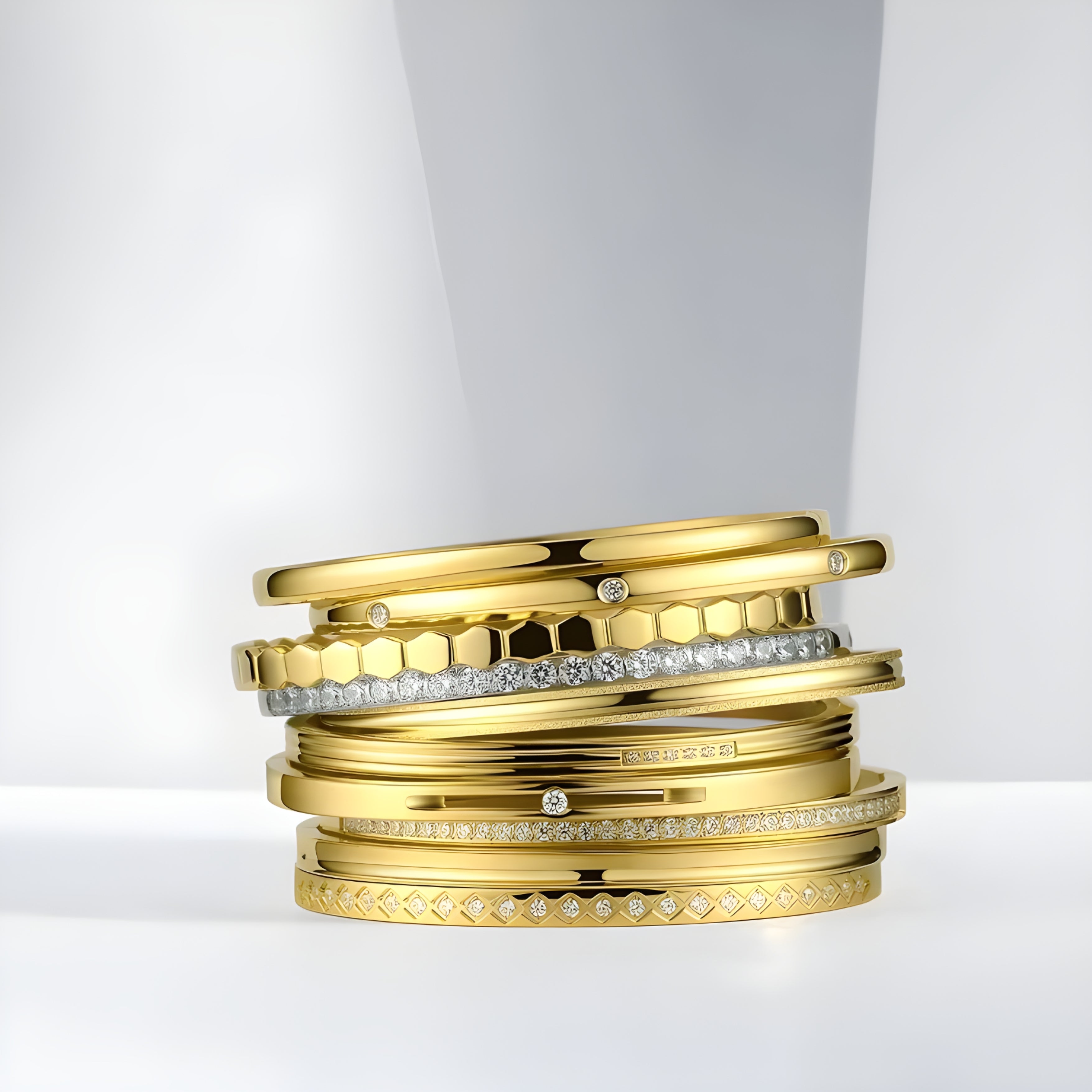 Arrow Geometric Cuff Bracelet