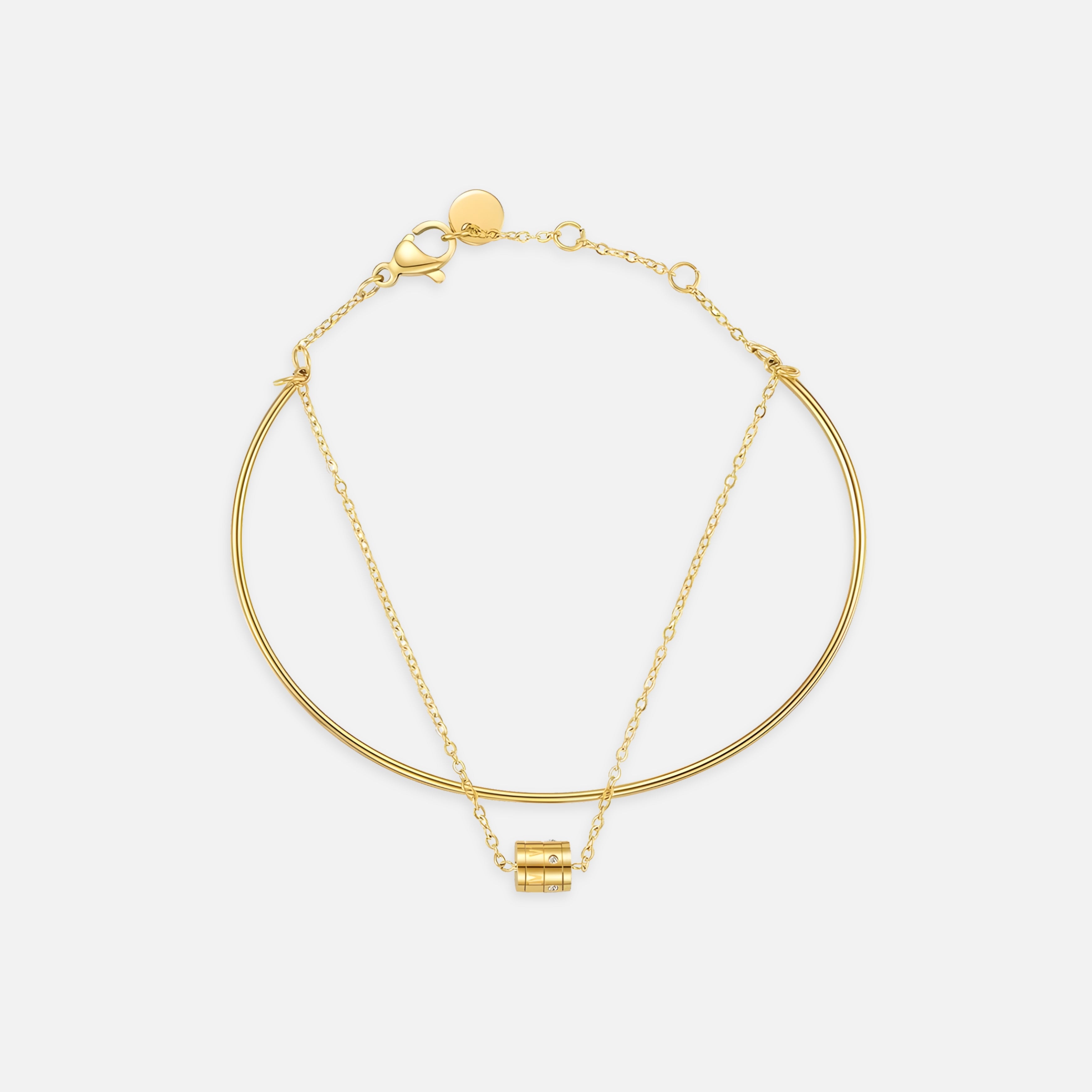 Dual Layer Chain Bracelet