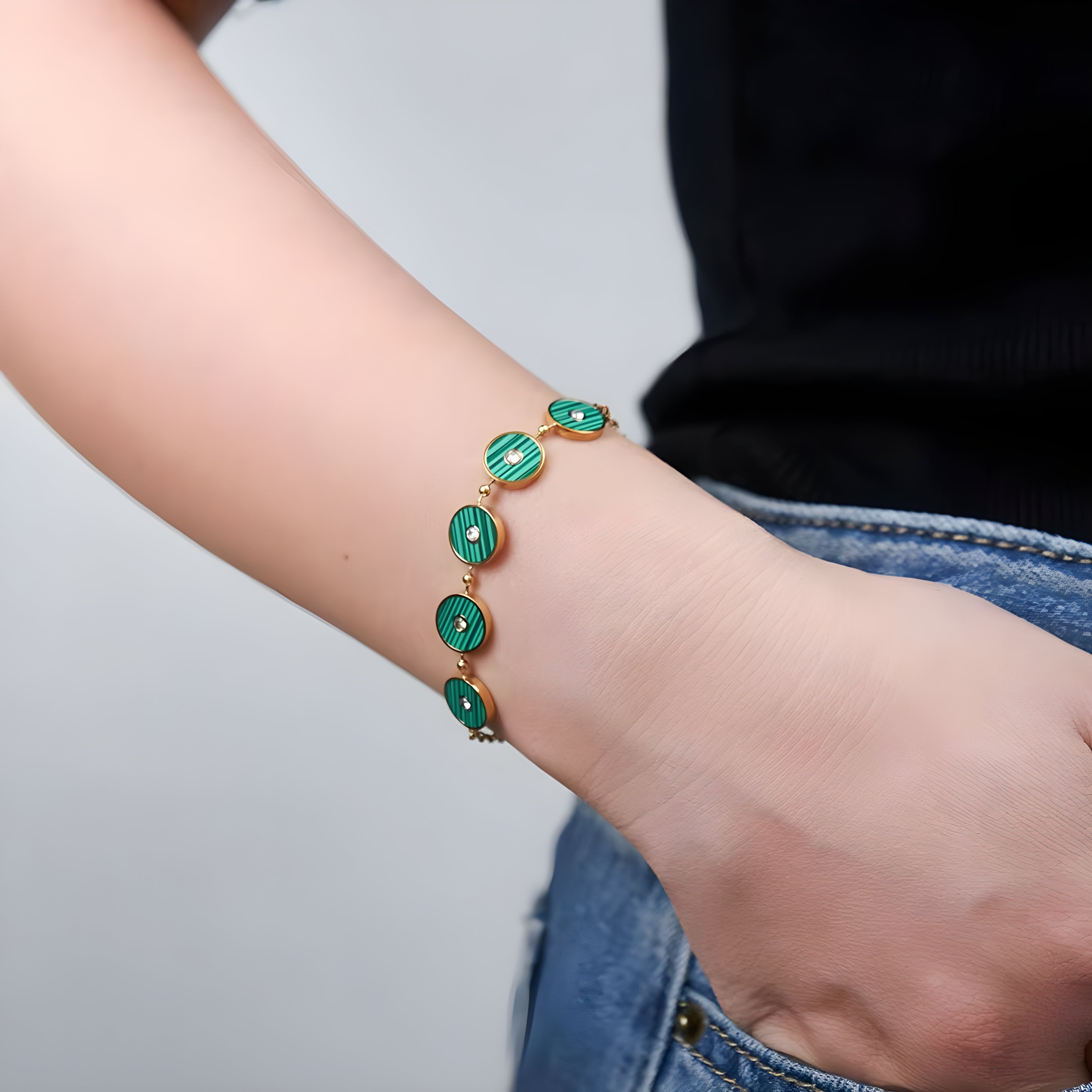 Glow Gold Cuff Bracelet