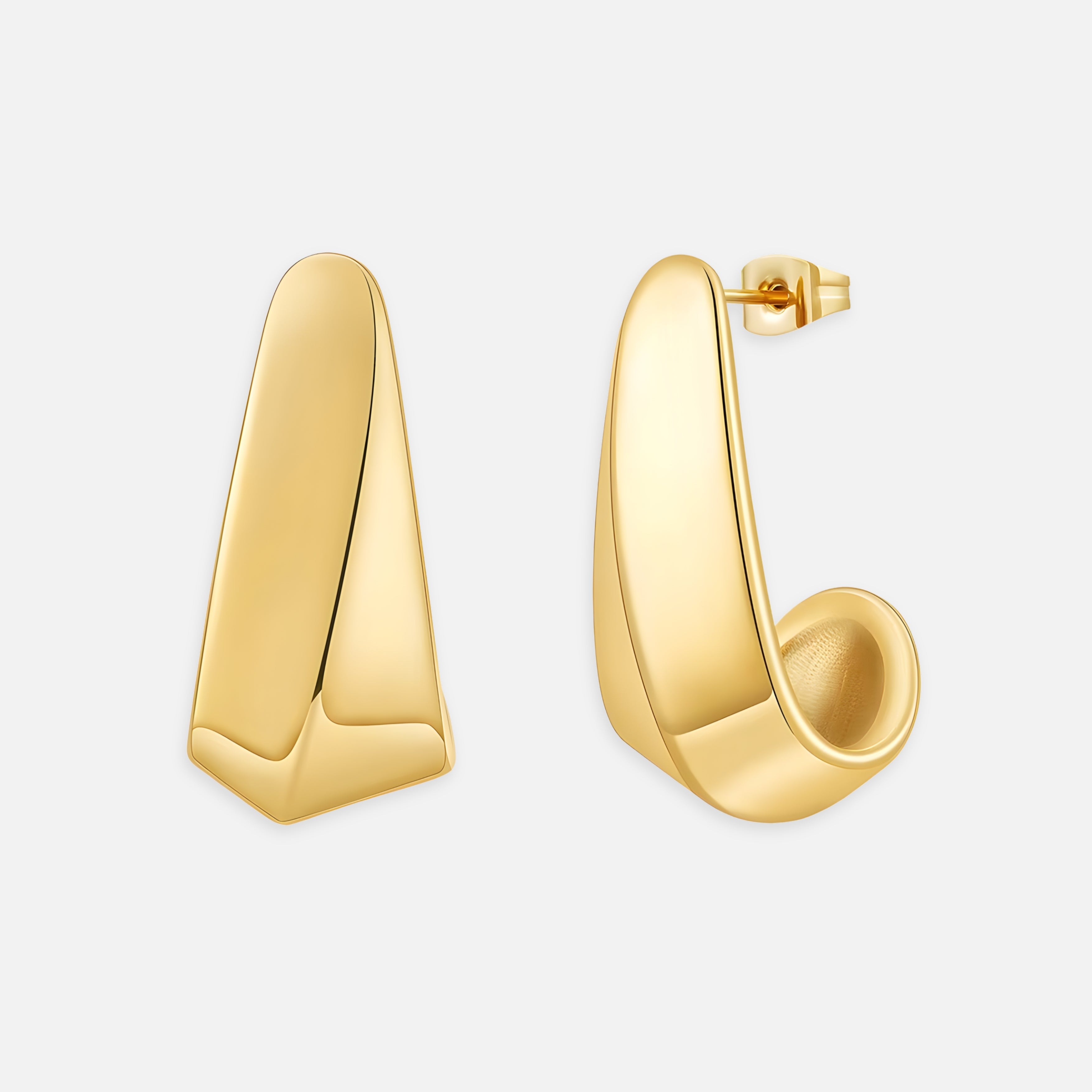 Alpine Sculptural Stud Earrings