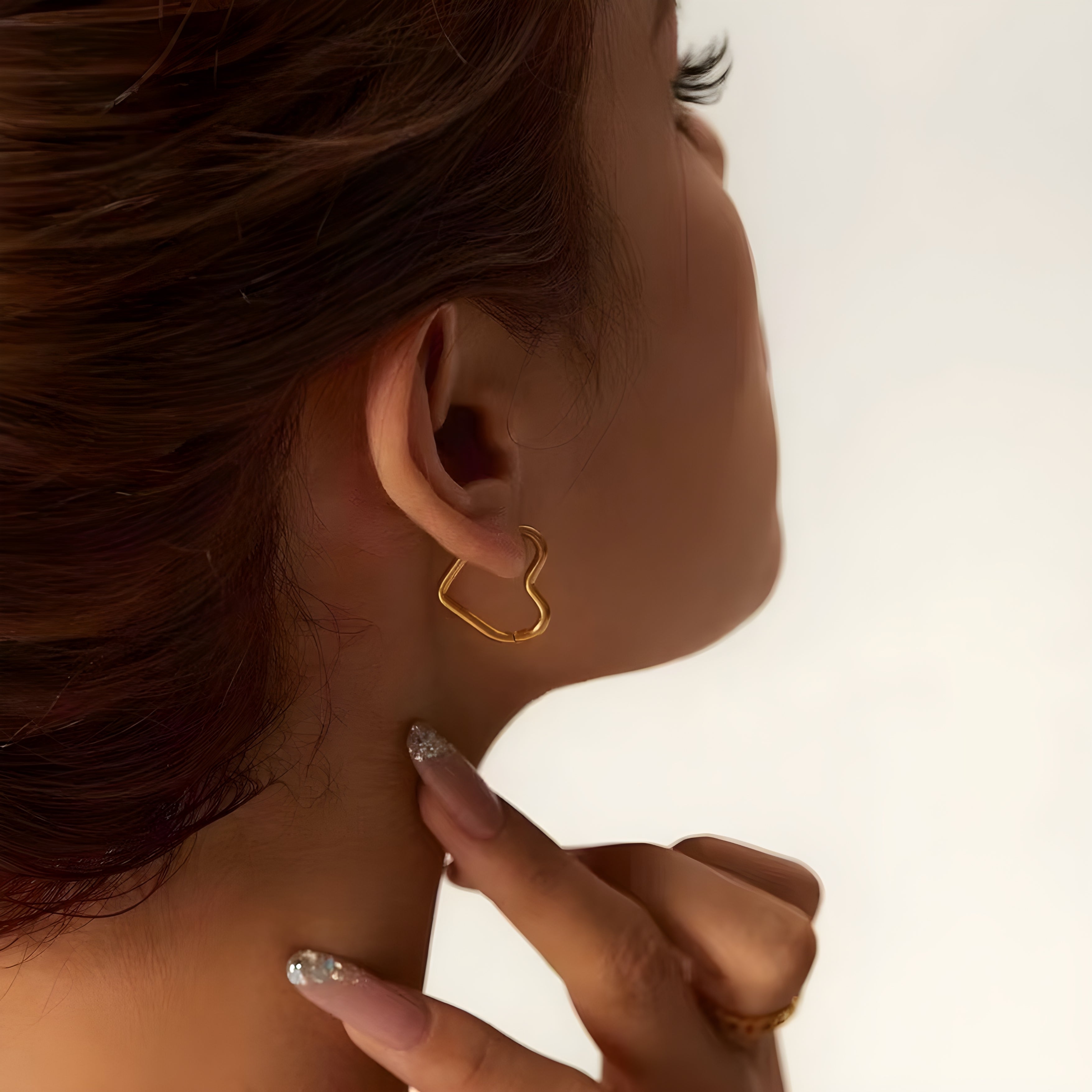 Elara Heart Earrings