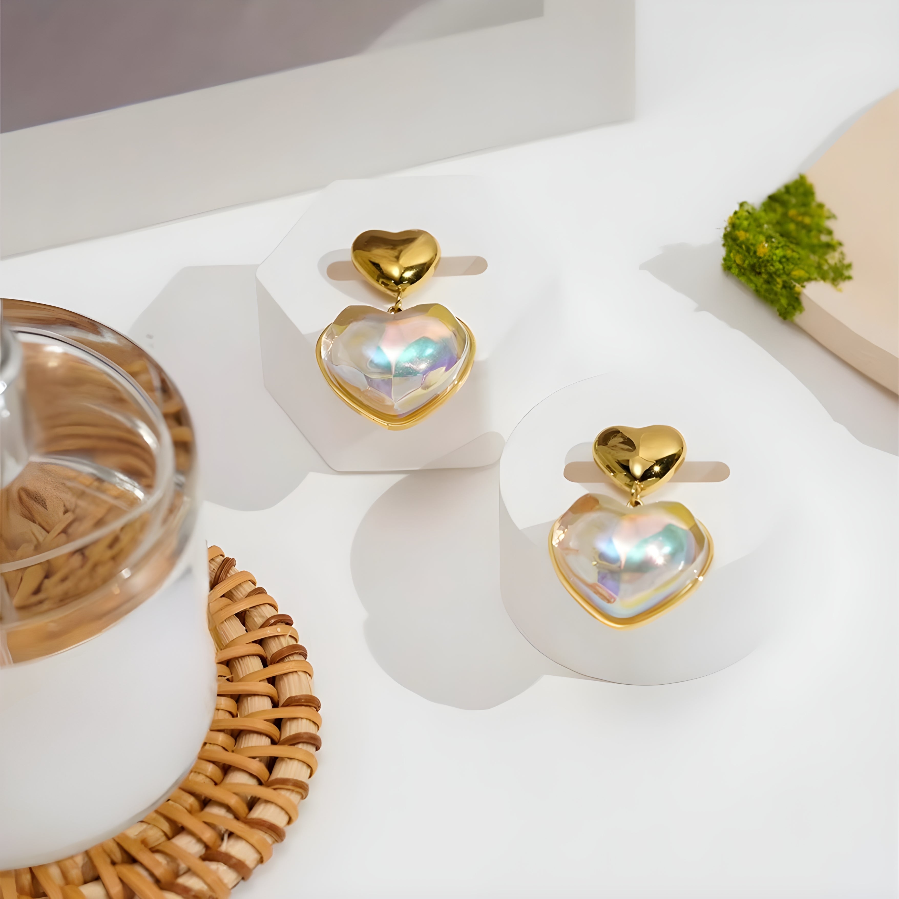 Solis Star Hoop Earrings