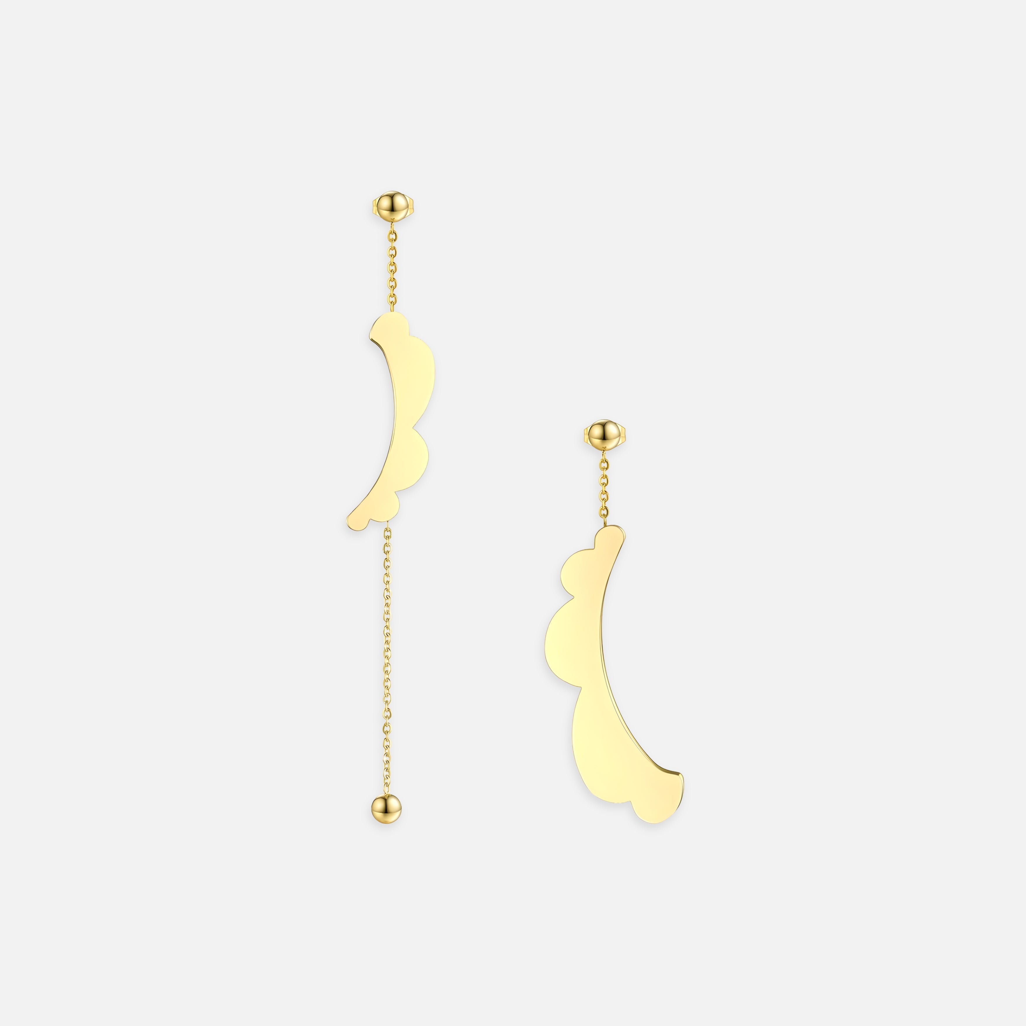 Nimbus Wing Drop Earrings