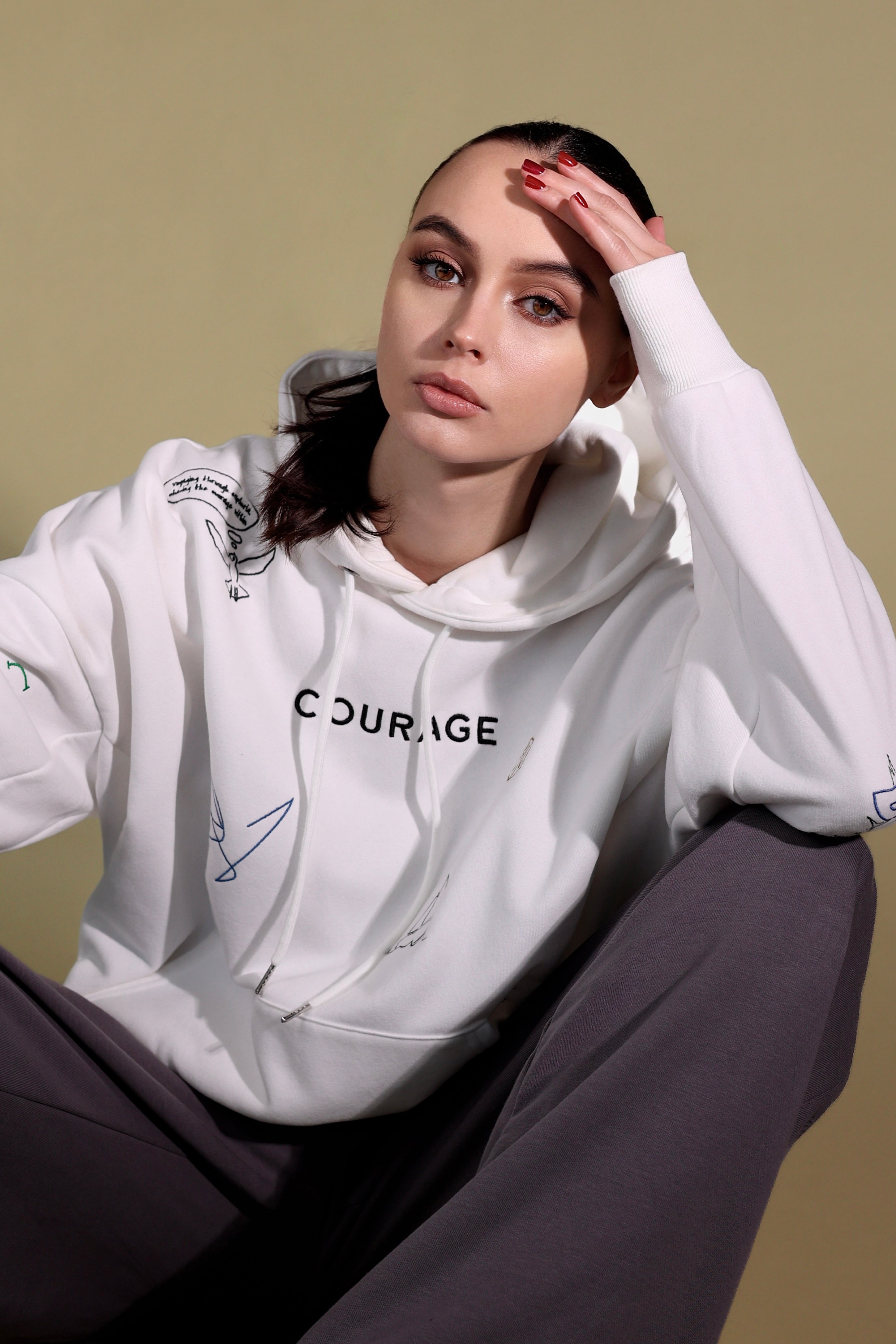 Baggie Oversized Hoodie One-Size Fit, Unisex "Essence"