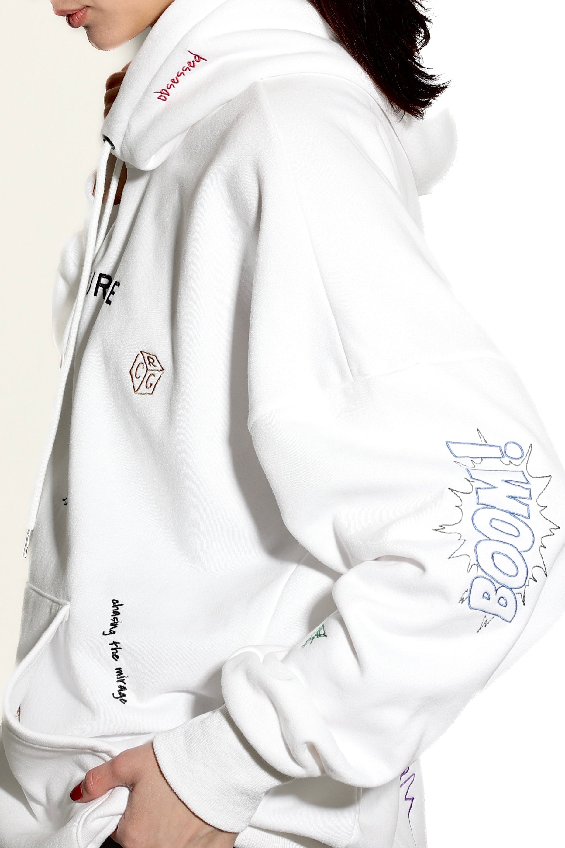 Baggie Oversized Hoodie One-Size Fit, Unisex "Essence"