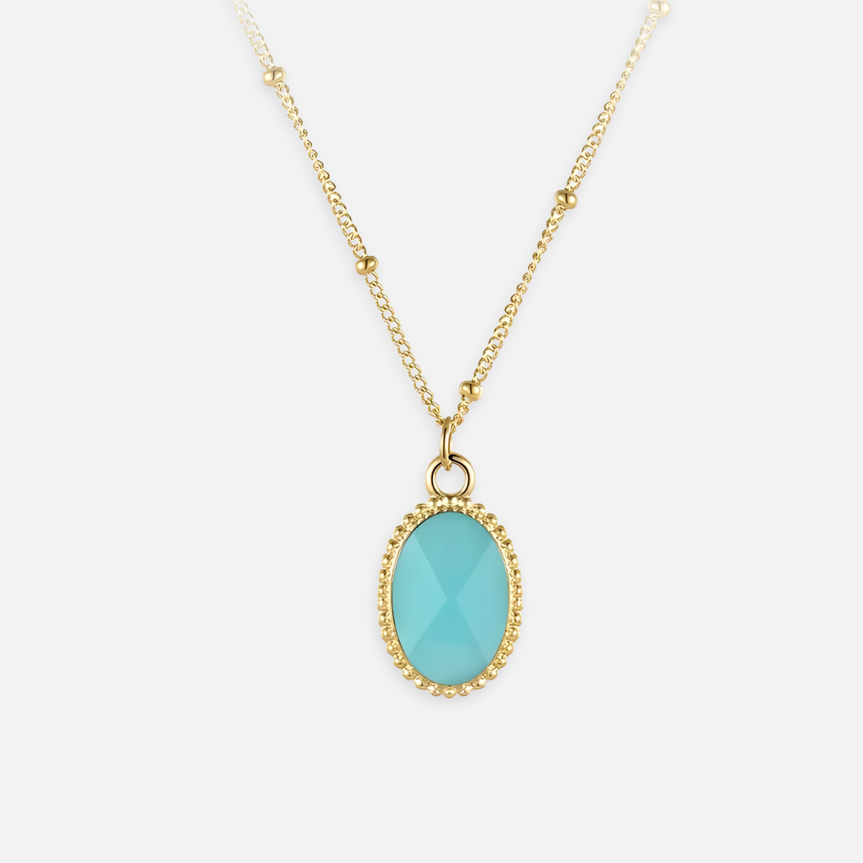 Ocean Chain Gold Necklace